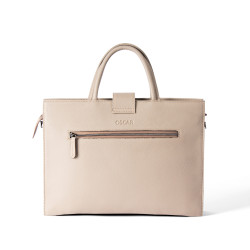 OSCAR Premium Leather Tote with Adjustable Strap