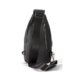 OSCAR Men’s Black Leather Crossbody Sling Bag