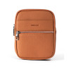OSCAR Men’s Camel Leather Zippered Backpack