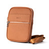 OSCAR Men’s Camel Leather Zippered Backpack