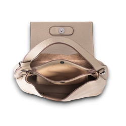 OSCAR Genuine Leather Handbag with Adjustable Strap