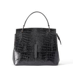 OSCAR Genuine Leather Handbag with Adjustable Strap