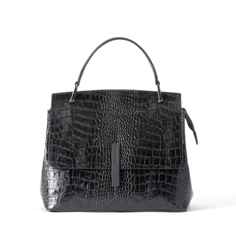 OSCAR Genuine Leather Handbag with Adjustable Strap OSCAR Genuine Leather Handbag with Adjustable Strap