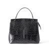 OSCAR Genuine Leather Handbag with Adjustable Strap