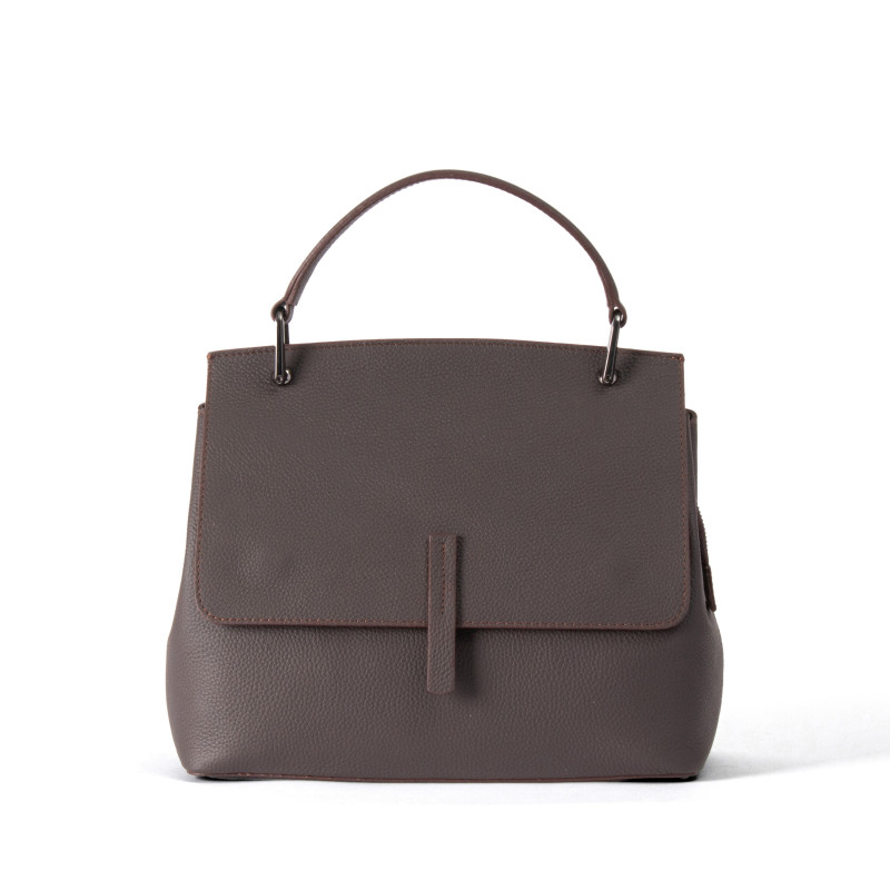 OSCAR Genuine Leather Handbag with Adjustable Strap