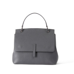 OSCAR Genuine Leather Handbag with Adjustable Strap