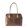 OSCAR Executive Croco Embossed Leather Tote – Work & Everyday Elegance