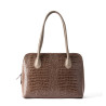 OSCAR Executive Croco Embossed Leather Tote – Work & Everyday Elegance
