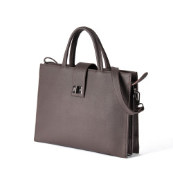 OSCAR Premium Leather Tote with Adjustable Strap