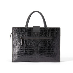 OSCAR Premium Leather Tote with Adjustable Strap