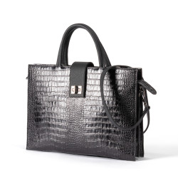 OSCAR Premium Leather Tote with Adjustable Strap